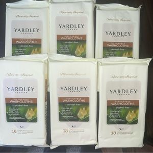COPY - Yardley London 6 Packs of Disposable WashCloths with 18 in each package …
